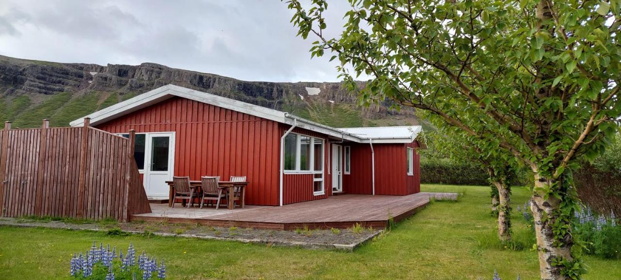 Aegisholt Privete House With Hot Tub Leilighet Patreksfjordur Eksteriør bilde